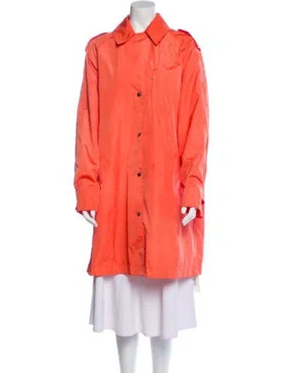 Pre-owned Bogner Peacoat In Orange