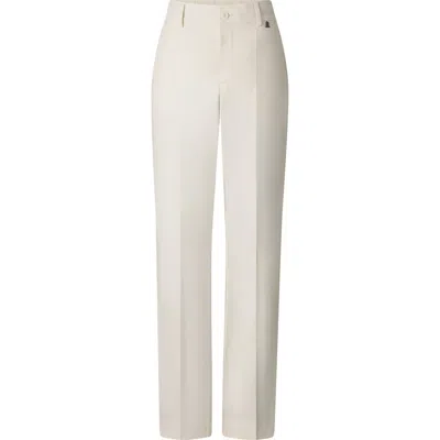 Bogner Pleated Trousers Abbie In White