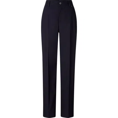 Bogner Pleated Trousers Abbie In Blue