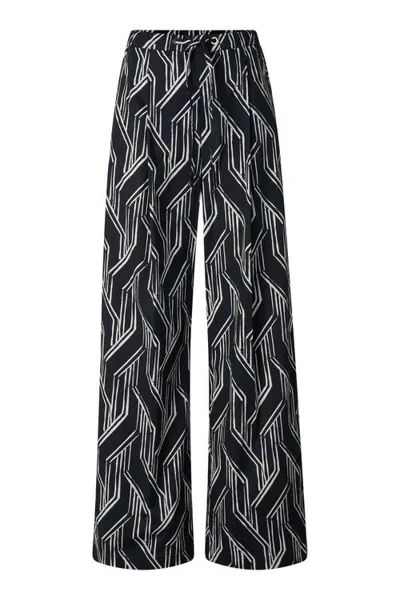 Bogner Pleated Trousers Gina In Black