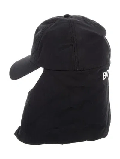 Pre-owned Bogner Polyester Embroidered Trapper Hat In Blue