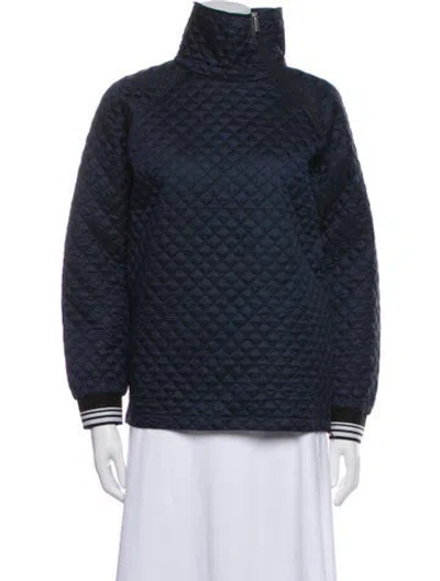 Pre-owned Bogner Printed Down Jacket In Blue