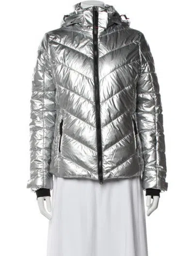 Pre-owned Bogner Printed Down Jacket In Metallic