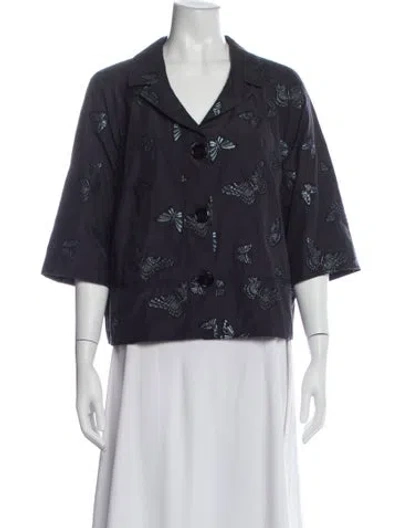 Pre-owned Bogner Printed Evening Jacket In Multi
