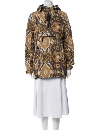 Pre-owned Bogner Printed Jacket In Brown