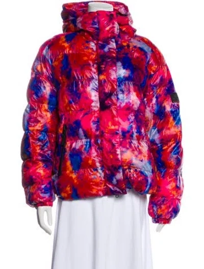 Pre-owned Bogner Printed Jacket In Pink