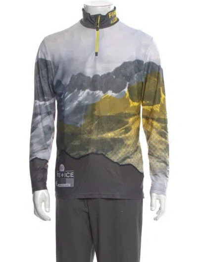 Pre-owned Bogner Printed Long Sleeve Shirt In Multi