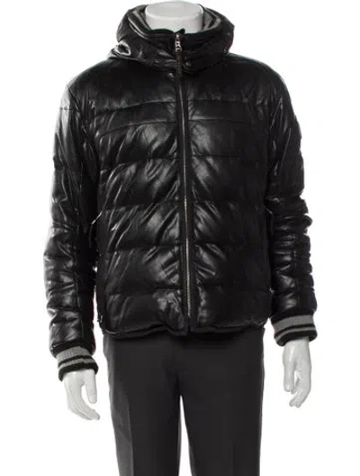 Pre-owned Bogner Puffer Coat In Black