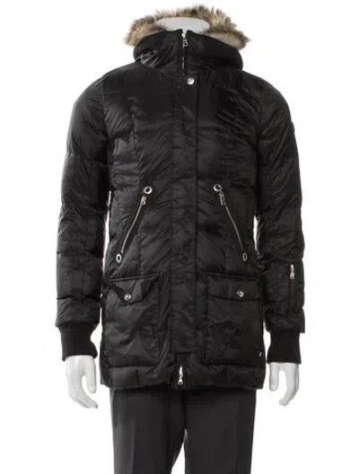 Pre-owned Bogner Puffer Coat In Black