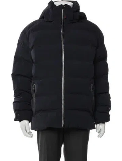 Pre-owned Bogner Puffer Coat In Blue