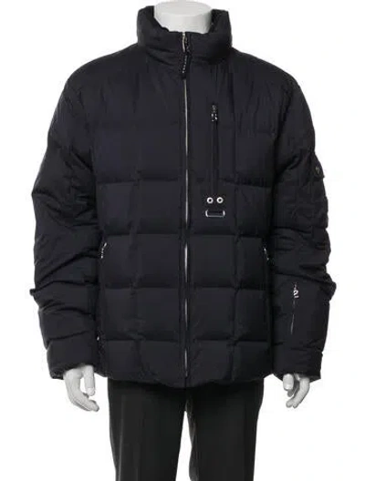 Pre-owned Bogner Puffer Coat In Blue