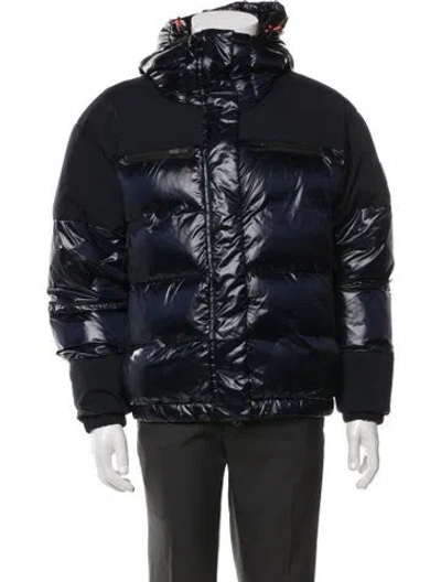 Pre-owned Bogner Puffer Coat In Blue