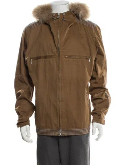 Pre-owned Bogner Puffer Coat In Brown