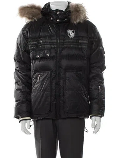 Pre-owned Bogner Puffer Coat In Gray