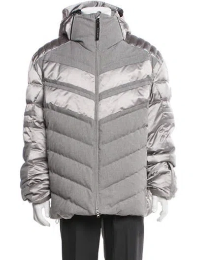 Pre-owned Bogner Puffer Coat In Gray