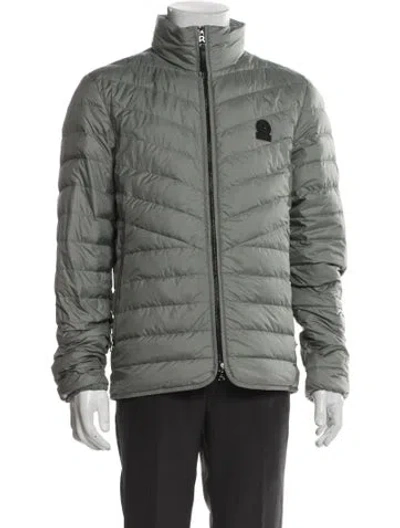 Pre-owned Bogner Puffer Coat In Green