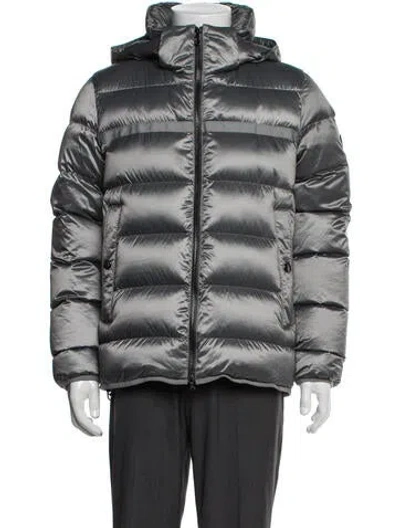 Pre-owned Bogner Puffer Coat In Grey