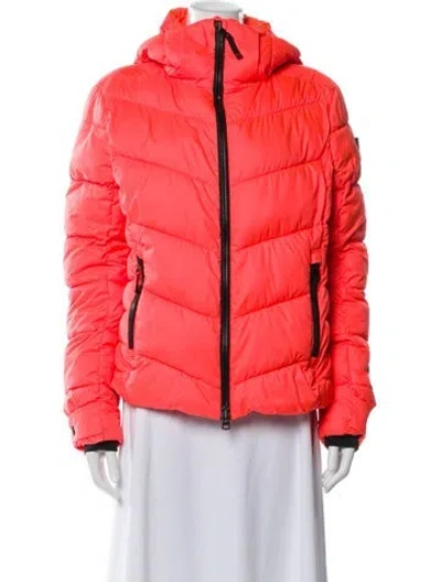 Pre-owned Bogner Puffer Coat In Orange