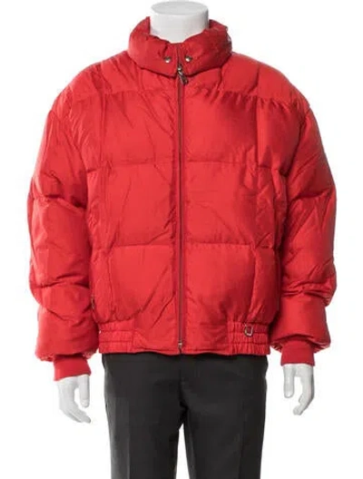 Pre-owned Bogner Puffer Coat In Red