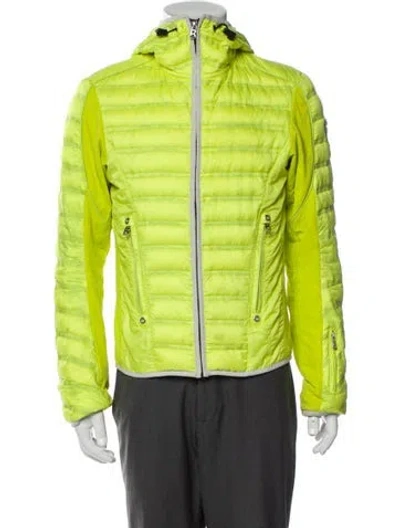 Pre-owned Bogner Puffer Coat In Yellow