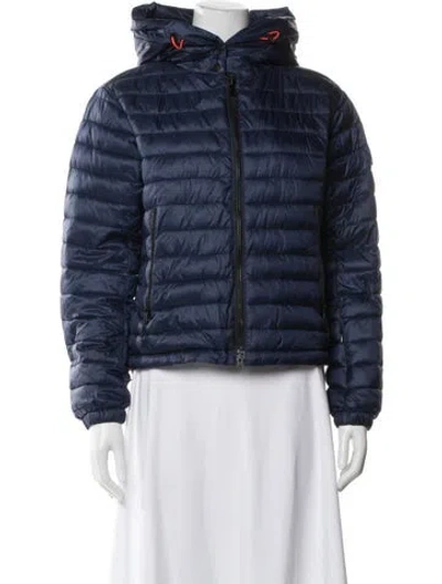 Pre-owned Bogner Puffer Jacket In Blue