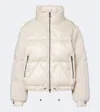 Bogner Queeny Terry-trimmed Down Jacket In White