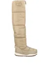 Bogner Quilted Over-the-knee Boots In Animal Print