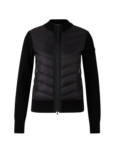 Bogner Quilted Zip Jacket In Black