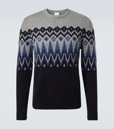Bogner Ron Fair Isle Cashmere Sweater In Multi