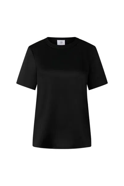 Bogner Satin Shirt Dylan In Black