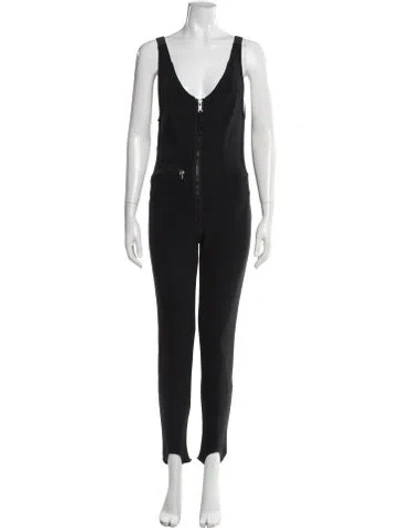 Pre-owned Bogner Scoop Neck Jumpsuit In Gray
