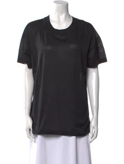 Pre-owned Bogner Scoop Neck Short Sleeve T-shirt In Black