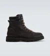 Bogner Seoul Leather Lace-up Boots In Brown