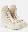 Bogner Shearling-lined Leather Boots In Beige
