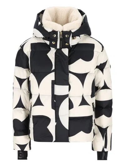 Bogner Sherpa Hooded Jacket In Black