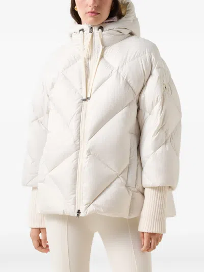 Bogner Sheryl Quilted Down Jacket In Neutral