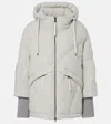 Bogner Sheryl Wool-blend Down Jacket In Gray