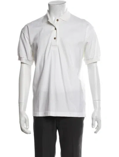 Pre-owned Bogner Short Sleeve Dress Shirt In White