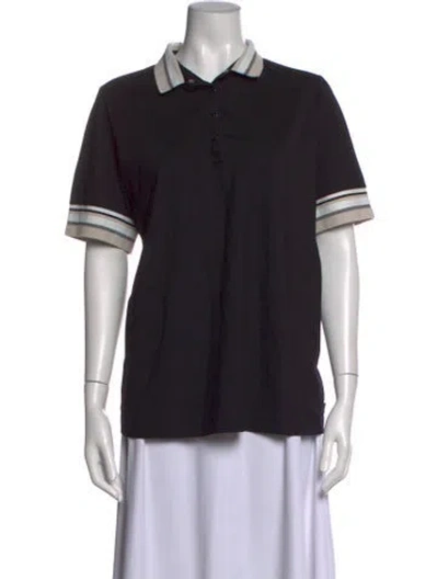 Pre-owned Bogner Short Sleeve Polo In Black