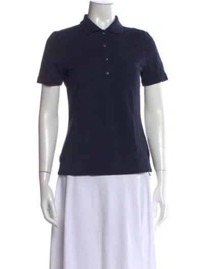 Pre-owned Bogner Short Sleeve Polo In Blue