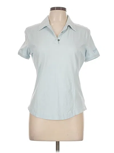 Pre-owned Bogner Short Sleeve Polo Shirt In Blue