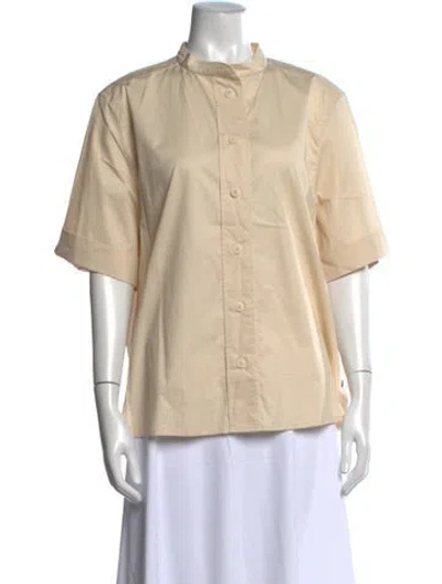 Pre-owned Bogner Short Sleeve Top In Neutrals