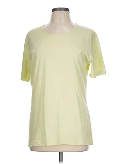 Pre-owned Bogner Short Sleeve T-shirt In Yellow