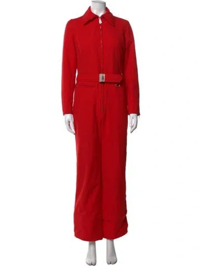 Pre-owned Bogner Ski Suit In Red