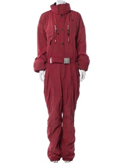 Pre-owned Bogner Ski Suit In Red