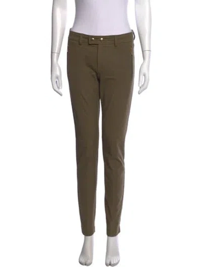 Pre-owned Bogner Skinny Leg Pants In Green