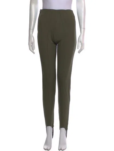 Pre-owned Bogner Skinny Leg Pants In Green
