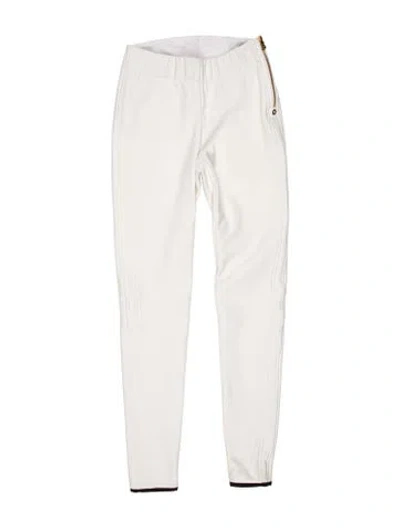 Pre-owned Bogner Skinny Leg Pants In White