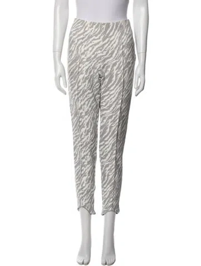 Pre-owned Bogner Skinny Leg Pants In White