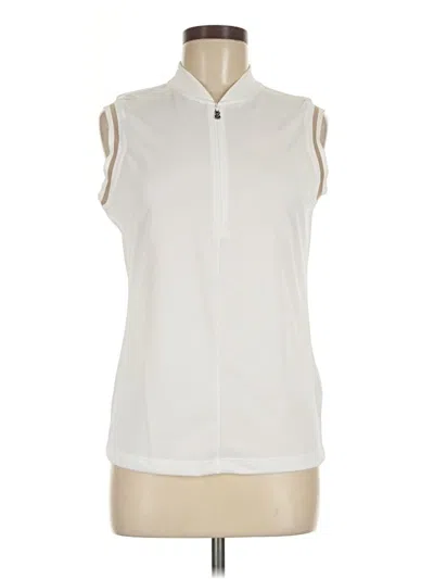 Pre-owned Bogner Sleeveless T-shirt In Ivory